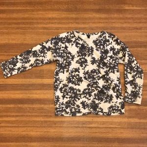 Beautiful jcrew floral sweatshirt